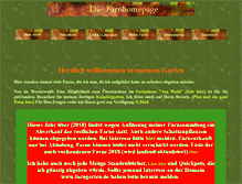Tablet Screenshot of farngarten.de